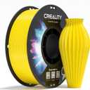 Creality PETG 3D Printing Filament 1.75mm, Excellent Toughness High Precision, Odorless Non-Toxic Moistureproof, 1kg(2.2lbs) Glossy PETG Filament for 3D Printer (Yellow)