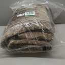 EVERGRACE Velvet Quilt Set King Size, Luxurious Soft Striped Channel Bedding Set, Lightweight Velvet Comforter for All Season, Oversized Bedspread Coverlet with 2 Matching Shams, Mocha Brown