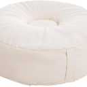 Newborn Posing Beanbag (Unfilled) for Baby Photography | 32″ Donut Style Prop Pillow | Durable Vegan Leather, Handle for Travel, Studio or Home Photos