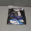 Mikrdoo Boys Summer Pajamas Size 6 Little Kids Short Sleeve Pj Set, Black Shark, 6 Years