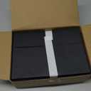 120Qty A7 Black Invitation Envelopes 5.25x7.25 Inches- Windowless Design 120GSM Self-Seal Envelopes for Invitations, Greeting Cards, Invoices