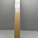 LazBlinds No Tools No Drill 1" Vinyl Mini Blinds, Cordless Blinds for Windows, Light Filtering Horizontal Window Blinds & Shades, 44" W x 64" H, White