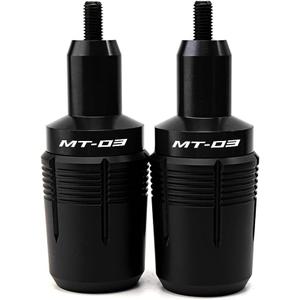 MOWOK Frame Sliders For Yamaha MT03 MT-03 2025 2024 2023 2022 2021 2020 2019 2018 2017 2016 2015 2014 Motorcycle Accessories Crash Protection Pad Falling Protector Frame Sliders MT 03 (Black)