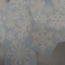 Wall Sayings Vinyl Lettering  Small Snowflakes Set of 30 Decal Home Decor Art Quote Sticker (White)