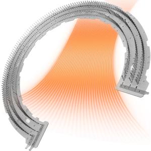 WE11M10001 for GE Dryer Heating Element Replacement Parts GTD42EASJ2WW Heating Element Fits GE, Hotpoint, Fisher & Paykel Electric Dryers Laundry Mica Heater Repair Kit, Replace 17380082 WE11M32