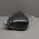 MLVOC Neck Pillow for Traveling, Upgraded 100% Pure Memory Foam Travel Neck Pillow for Airplane Flight Sleep, Breathable & Machine Washable Cover, Travel Kit with 3D Eye Mask, Earplugs & Bag, Black