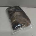 Mens Ombre Brown Wig Long Curly Wavy Brown to Blonde Wig Middle Length Mixed Brown Hair Wig Halloween Cosplay Costume Party Wigs