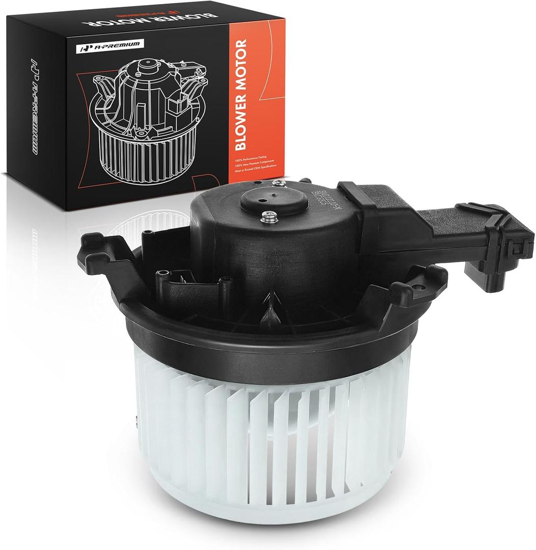 A-Premium Rear HVAC Heater Blower Motor Compatible with Honda Odyssey 2018 2019 2020 2021 - Replace# 27226-5RB1A, 272265RB1A