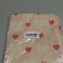 Pink White Love Heart Pillow Covers 18x18 Inch Set of 2, Valentine's Day Outdoor Decorative Cute Lover Hearts Throw Pillows Red Heart Couch Cushion Case for Chair Sofa Bedroom Living Room Decor