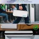 ZOVIKKIC Switch 2 Case for Nintendo Switch 2, Hard Shell Travel Case with 10 Game Card Slots, Slim Protective Carrying Bag for Console & Accessories (White)