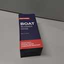 NautiPro Boat Blower Hose 3 Inch  Marine Exhaust Ventilation Duct  Flexible Air Vent Hose for Engine Compartment, RV, Jet Ski  Black