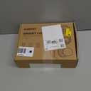 Smart Keyless Entry Door Lock with 2 Knobs,Front Door Lock Handle Set,Electronic Digital Keypad Deadbolt,Auto Lock,50 User Codes,Voice Prompts,Anti-Peeking Password,Home, Apartment,Satin Nickel