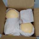 French Vanilla Pillar Scented Candles 3" Tall X 3" Wide Set of 4