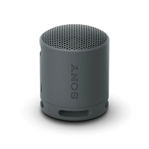Sony SRS-XB100 Altavoz de viaje inalámbrico Bluetooth portátil, ligero, supercompacto, duradero, IP67, impermeable y a prueba de polvo, batería de 16 horas, correa versátil y llamadas manos libres,