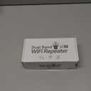 WiFi Extender Signal Booster for Home, WiFi Extender, Long Range up to 12880 Sq Ft and 105 Devices, Internet Extender WiFi Booster, WiFi Repeater with Ethernet Port, Signal Booster