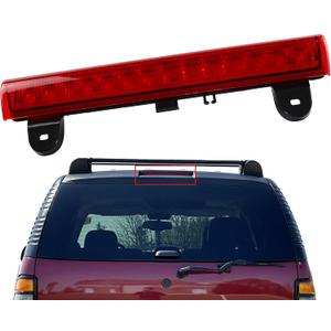 Center High Mount Stop Light LED 3rd Brake Light Compatible with 2000-2006 Chevy Tahoe Suburban 1500/2500 2000-2006 GMC Yukon XL 1500/2500 Replaces 923-203 15170955 S47001 GM2890107