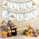 Winnie IT'S A Boy Banner for Baby Shower Decorations Boys Baby Shower Banner for Boys Party Birthday Decorations