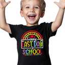 Last Day of School Shirt for Toddler Boys Girls Kids, Happy Funny End of School Year Graduation Shirts Graphic Tee Tops, 3-4T