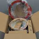 GIPP 11PCS Ceramic Pots and Pans Set Non Stick,Nonstick Cookware Set Detachable Handle,Red Black Gradien Pots and Pans Induction Kitchen Cooking Sets, RV Cookware Sets,Oven Safe