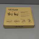 Nulaxy Telescopic 360 Rotating Laptop Stand for Desk Adjustable Height Swivel Pull Out Design Ergonomic Laptop Riser Fits All 10-17" Laptops Computer MacBook, Black