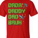 Dada Daddy Dad Bruh Father's Day Game Pixel T-Shirt, Size XXL