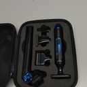 FOKE Back Shaver for Men, Ultra-Wide 1.8" T-Shaped Head, Travel Case, LED 4 in 1 Mens Back Shaver Rechargeable with Long Handle, Safety Lock, IPX7, Multi-Functional Back Trimmer for Men, (Steel Blue)