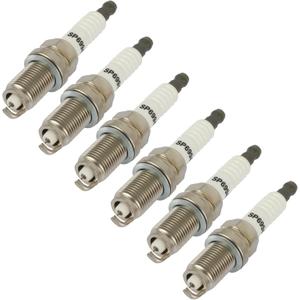 ECCPP Spark Plug Platinum Iridium Fit for 2007-2009 for Acura for MDX 3.7L/V6,2002-2005 for Honda for Civic 2.0L/L4 Replacement for 6994,IZFR6K-11 (6 Spark Plugs)