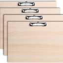 Mr. Pen- Extra Large Clipboard, 11.5x17 Inches, 4 Pack, Horizontal Wooden Clipboard