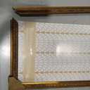 VIOLABBEY 11x17 Picture Frame Gold, Vintage Photo Frames Ornate without Mat for Wall Hanging