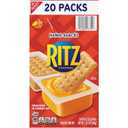 Handi-Snacks RITZ Crackers 'N Cheesy Dip Snack Packs, School Snacks, 20 Snack Packs (EXP 09/30/25)