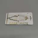 CaseMate Phone Charm with Gold Metal Chain Detachable Anti Theft Strap HandsFree iPhone Wrist Strap for Women Phone Chain Wristlet Fits Galaxy, Pixel and More Gold, Pack of 2