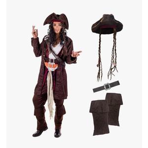 fun shack Pirate Costume Men, Mens Pirate Costume, Halloween Costumes for Men, Halloween Costumes Adult, Size: L