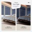 CHICOLOGY Cordless Cellular Shades, Room Darkening, Ocean, 30x64