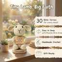 Christian Gifts for Women Men | 30 Empowering Bible Verses Prayer Cards by the Positive Crochet Lamb | Emotional Support Religious Confirmation Catholic Gift for Mothers Day | Christian Gift for Women