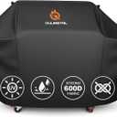 72 inch BBQ Grill Cover - 600D BBQ Cover for Outdoor Grill Heavy Duty and Waterproof,Large Barbecue Gas Grill Covers for Weber,Char-Broil,Nexgrill,Monument,Dyna-glo,Brinkmann and More