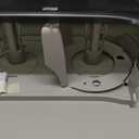 Tork Twin Toilet Paper Roll Dispenser Smoke for Conventional T24 Refills, Modern Look, 59TR (Pack of 1)