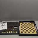 Chessnut Air Electronic Chess Set, A magnificently Handcrafted Wooden Chess Board with Extra Queens,LEDs, AI Adaptive Electronic Chess Set Game and App with Computer Chess Board