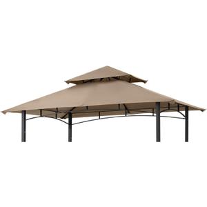 MASTERCANOPY Grill Gazebo Replacement Canopy Top for Model L-GG001PST-F (Beige)