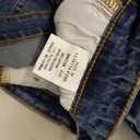 luvamia Women's Casual Ripped Denim Shorts High Rise Distressed Rolled Hem Jeans Shorts (Blue, M)