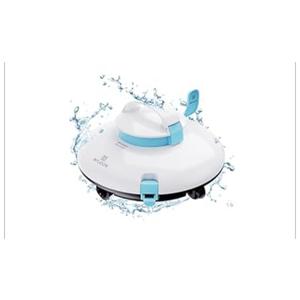 Cordless Robotic Pool Cleaner, Automatic Above Ground Pool Vacuum with 70 Mins Runtime,