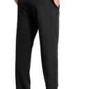 TBMPOY Mens Lightweight Hiking Pants Quick Dry Travel Fishing Water Resistant Workout Athletic Sweatpants Zipper Pockets (Black, XXXL)