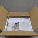 Corner Bread Box for Kitchen Counter Double Layer Bamboo Bread Storage Container Large Capacity Bread Storage Bin Farmhouse Breadbox Organizer