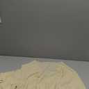 Women Shrug Soft Chiffon Open Front Sheer 3/4 Sleeve Bolero Cardigan for Evening Dress, size L