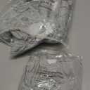 Peomeise Stretch Spandex Chair Cover for Wedding Party Dining Banquet Event (Silver, 12pcs)