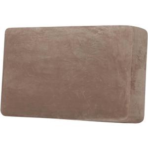 H.VERSAILTEX Velvet Stretch Individual Couch Cushion Cover Plush Slipcover for Loveseat Sofa Furniture Protector Seat Cover (1 Piece Loveseat Cushion Cover, Taupe)