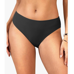Zmart Women Full Coverage Bikini Bottoms - Mid Rise Bathing Suit Swim Bottom Swimsuit SwimwearXL