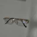 HUIHUIKK Nearsighted Metal Myopia Glasses Everyday Use Mens Womens Distance Spectacles (NOT READING GLASSES) Size: -2