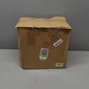 Sweese Porcelain Flat Dinner Plates Set of 6, 10.5 Inch High Edge Dish Set - Dishwasher, Microwave, Oven Safe, Scratch Resistant, Kitchen Serving Dishes - Elegant White Glaze