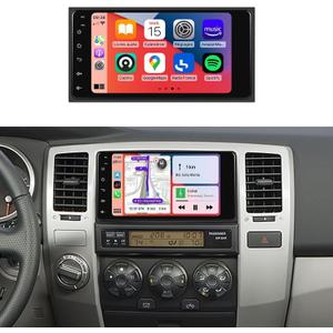 2G+64G Radio for Toyota 4Runner 2003-2009,for Tundra 2003-2006,for Sequoia 2003-2007 Car Stereo,Wireless CarPlay Android Auto,DSP EQ,7 HD IPS Touchscreen, 26UIs GPS Bluetooth Bakcup Camera