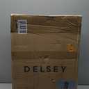 DELSEY PARIS Titanium Hardside Expandable Luggage with Spinner Wheels, Black, Carry-On 21 Inch